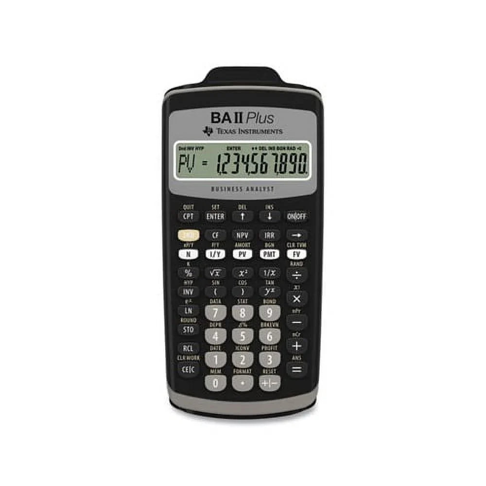 BAIIPlus 10-Digit Calculator Financial LCD