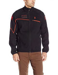 Jacket, Full Spyder Black/Volcano Alps Men's Zip