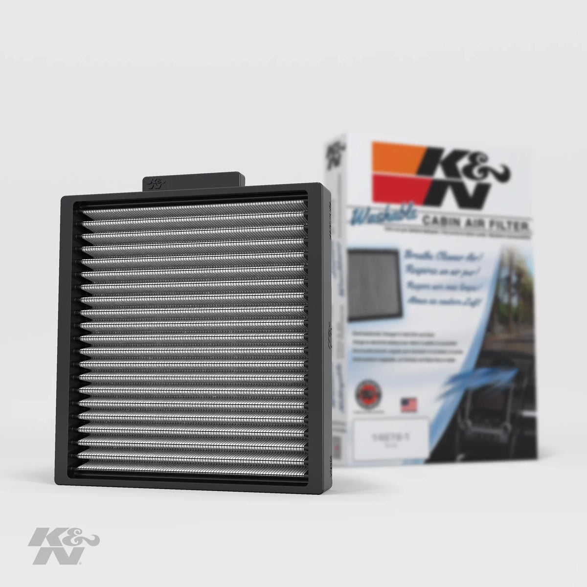 Dodge/Chrysler Washable Town and VF2038 Reusable: & (Grand Select nation Models, Van, K&N Vehicle For Designed Caravan, Filter: Air 2008-2018 Van) Cargo Cabin