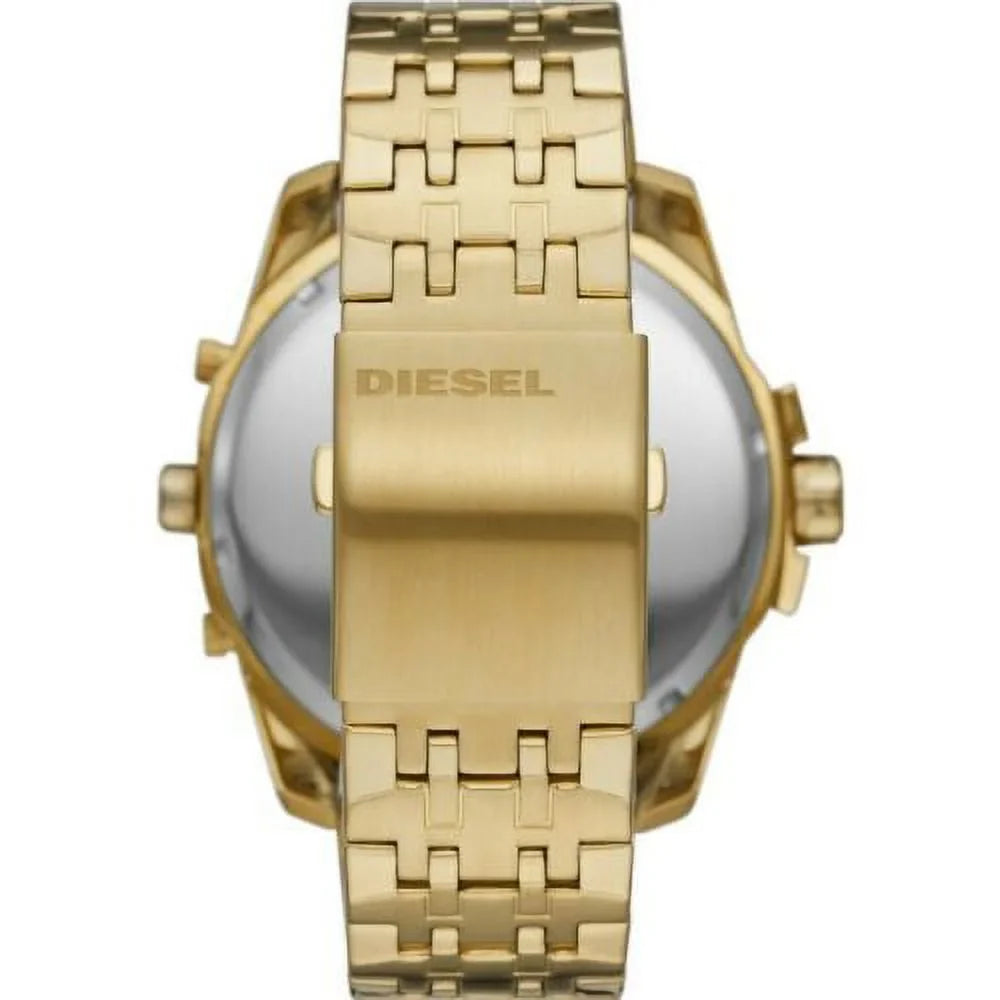 MEN'S DZ7447 WATCH TIME MULTI DIESEL STAINLESS GOLD UBER TONE CHIEF