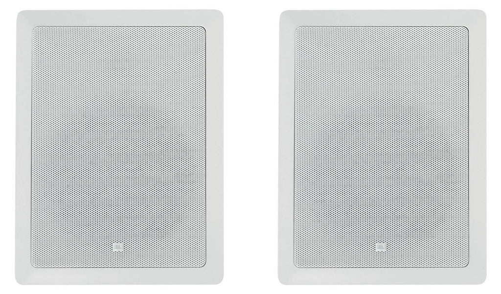 In-Wall JBL 8" 50w For Restaurant Commercial 128 (4) WT Speakers+Amp 70v CONTROL
