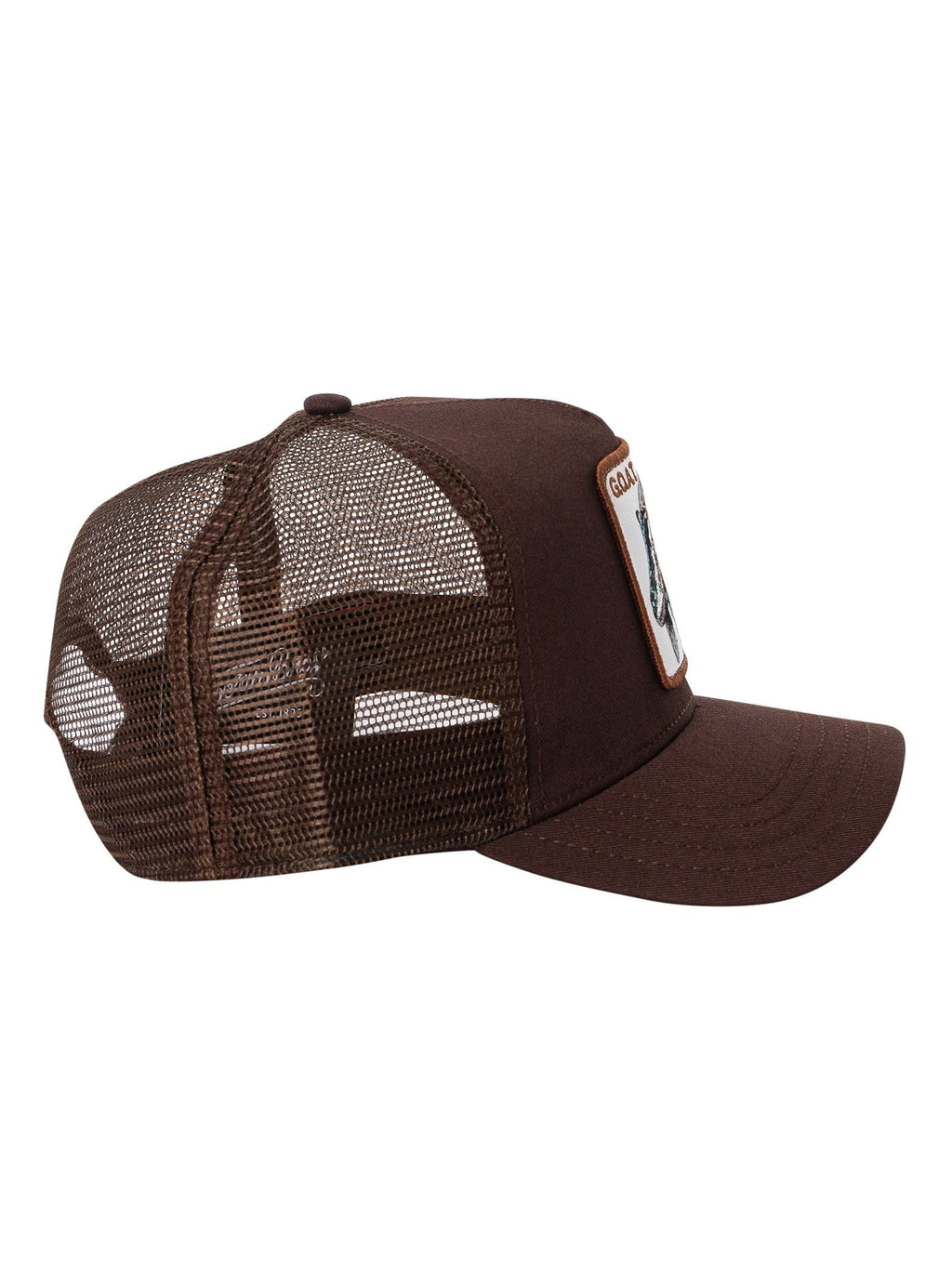 Brown Goorin Bros. Cap, The Trucker Goat