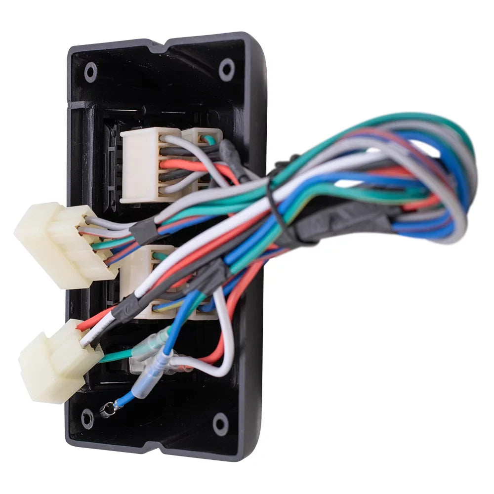 SUV Bezels Brock Design Power Window Car 4 Truck Van Horizontal with with and Wiring Replacement Door Universal Pickup Compatible Switch Kit