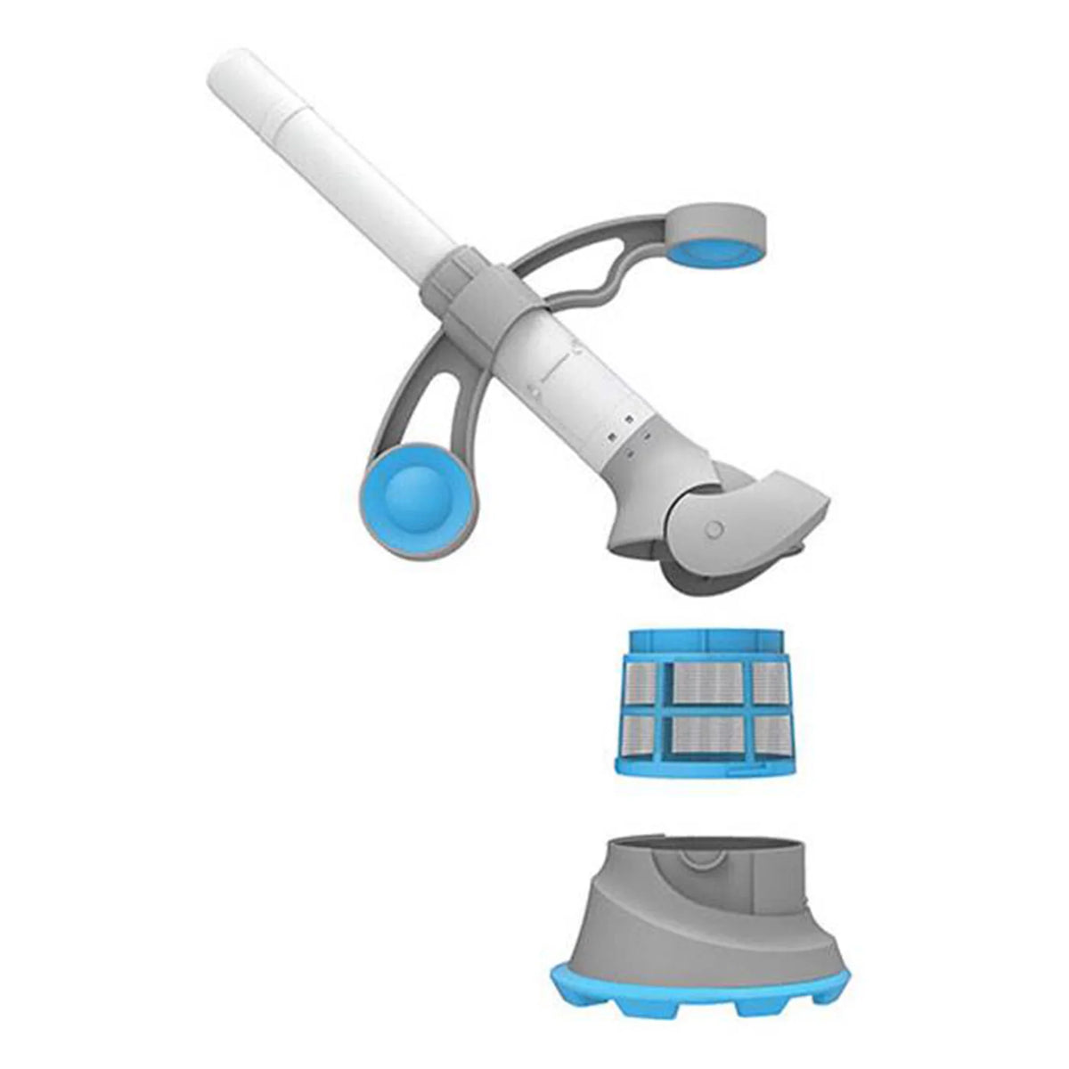 Ground 12ft x Pool Intex Vacuum & with Set Pump 30in Filter Above Easy Automatic