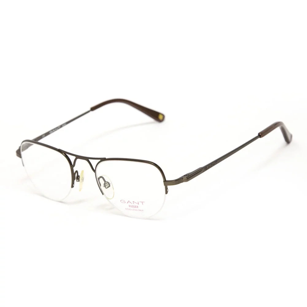 Saddle Gant Brown 44mm Frames Bridge Satin Gerard Eyeglass