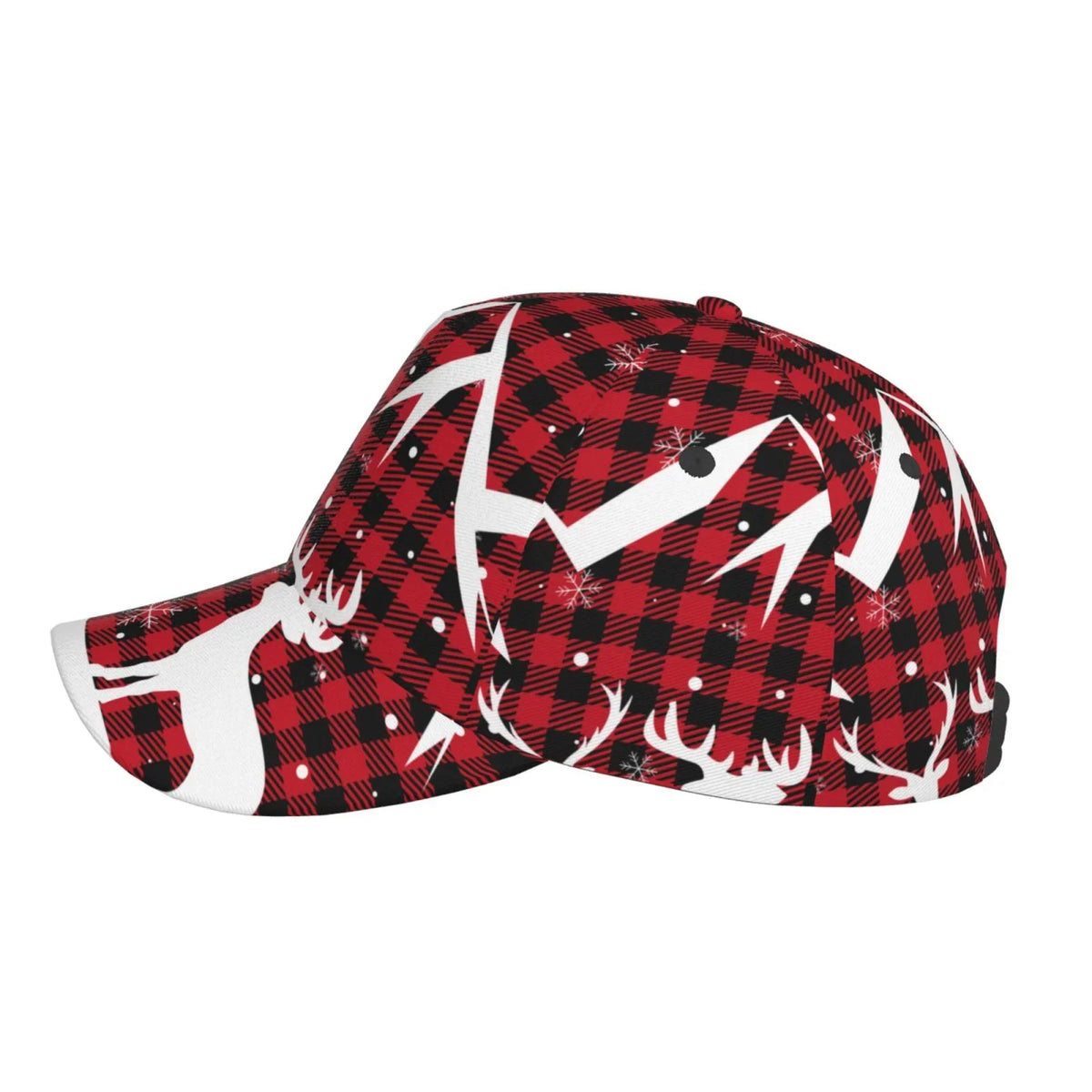 Hat(Christmas Plaid) Cap Running All Baseball Workouts and for Outdoor Dad Seasons Size Activities Buffalo Adjustable Balery
