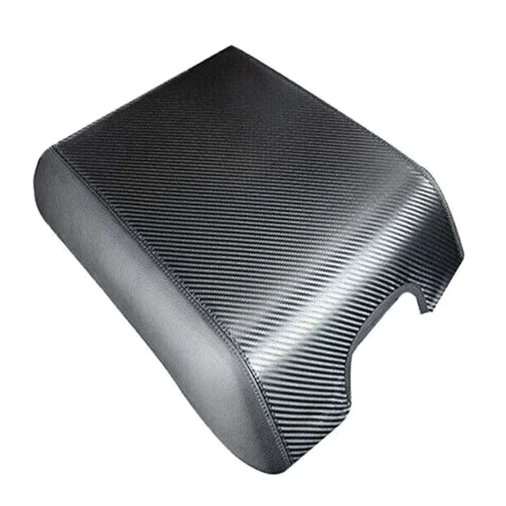 F150 Cover Leather Console Center Pad Protector Carbon Armrest Teledu
