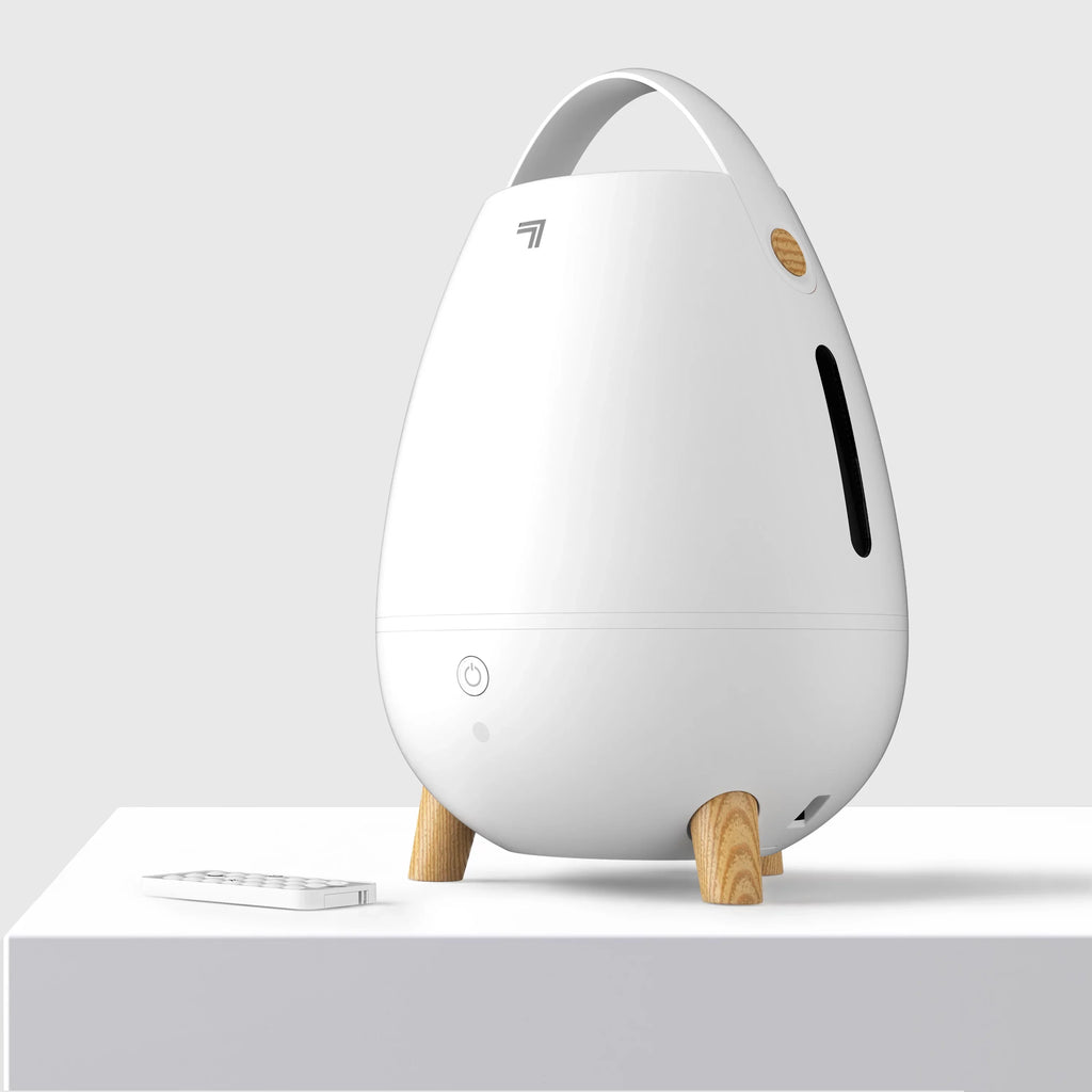 Shutoff, Control Auto (New) Image Ultrasonic Sharper Remote with 6 Mist Humidifier