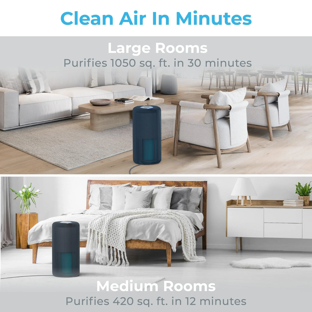 True Purifier 5-in-1 Light Pure with App UV-C Smart and Graphite HEPA Air Control Enrichment ®