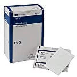 4 Adhesive Dressing x Ouchless Count'' ''3 Telfa 100 ,
