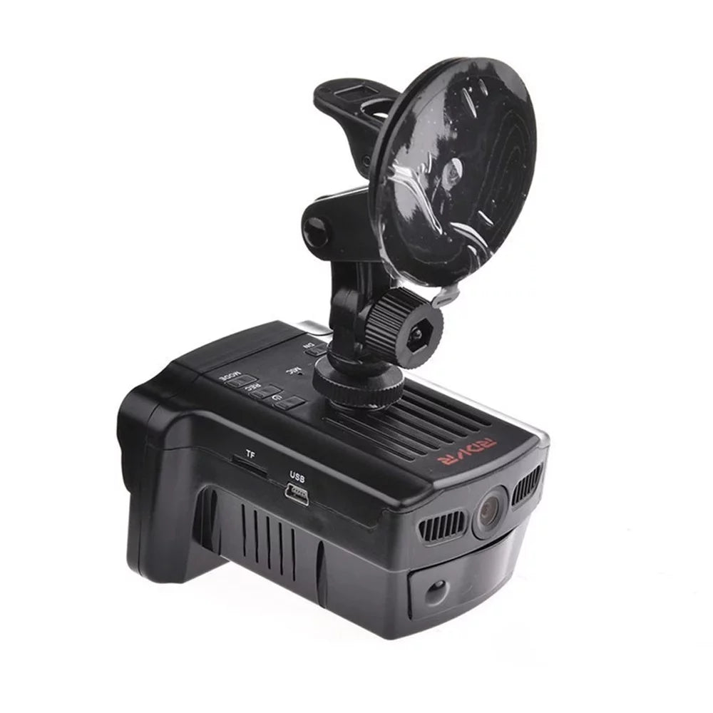 Cam 2-in-1 Car Camera Detector Recorder Dashboard 1080P Speed moobody and DVR Dash Angle Wide camera 140° Car Radars Car