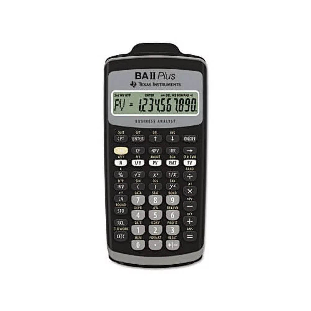 BAIIPlus 10-Digit Calculator Financial LCD