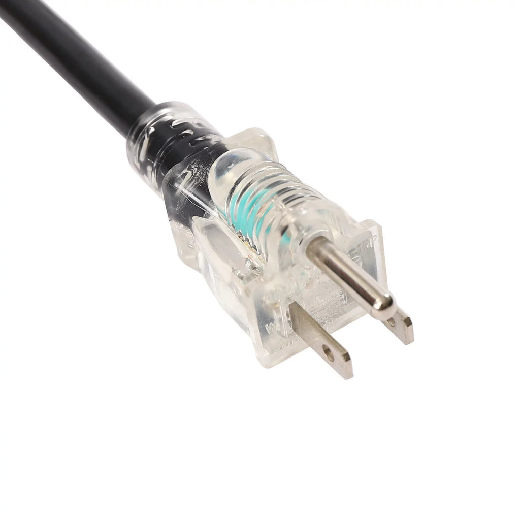 Outdoor 50 Extension 12 50FT Feet Power Outlet Cable Multiple Eleven Gauge Cord,