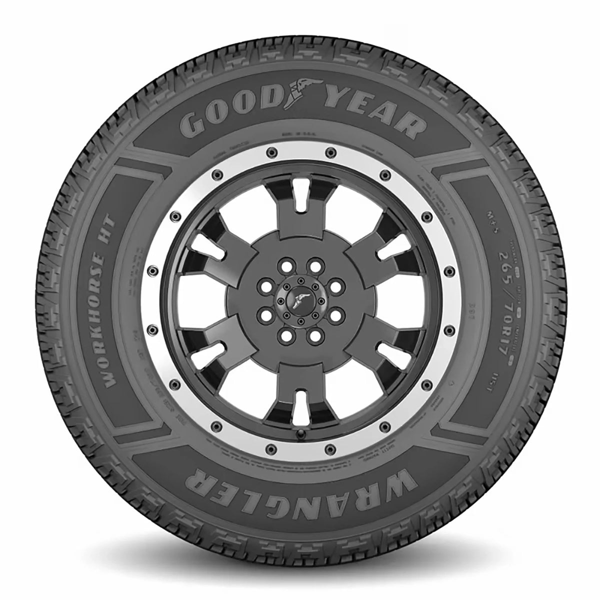 Light 121/119R 235/65R16C E All Season Goodyear Truck Wrangler HT Workhorse Tire