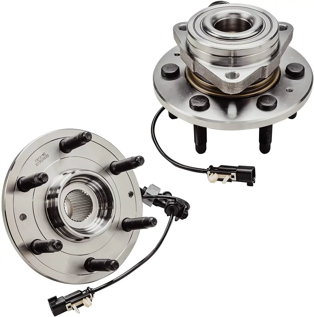 Axle Hubs Cadillac Suburban Front Silverado Hubs Wheel Detroit ESV Wheel Bearing Bearing GMC - Hubs Assembly Replacement Escalade XTS, Chevy Sierra XL Tahoe Pair for Yukon 1500 Set,