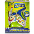 18 Crayola Set, Air Marker Pieces Sprayer