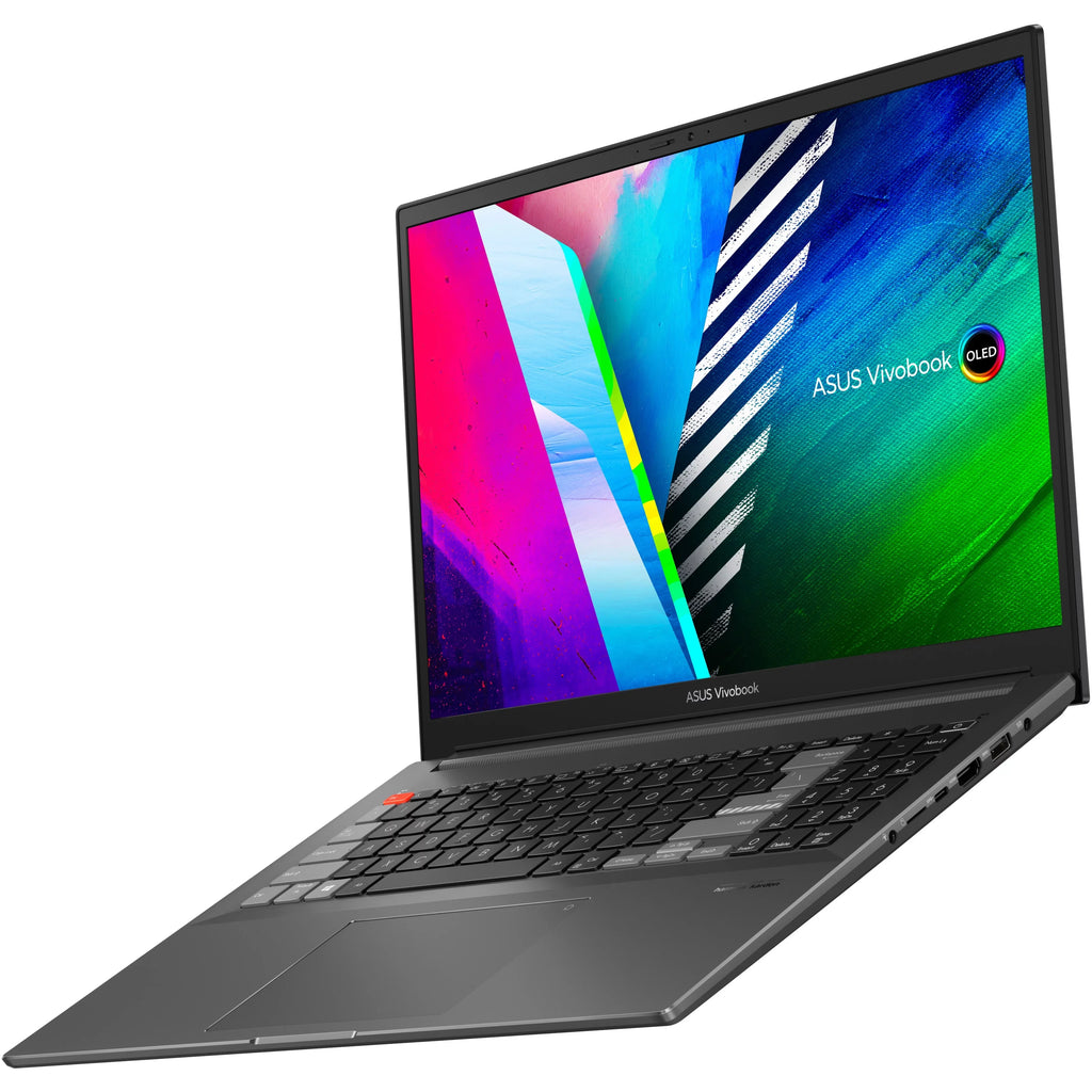 M7600, RTX GeForce 11 Pro 3050 1TB WQXGA+, 16\" NVIDIA Gray, RAM, 5800H, Ryzen 16X 16GB Windows Black/Earl Vivobook SSD, Home, M7600QE-DB74 7 Asus AMD Ti,