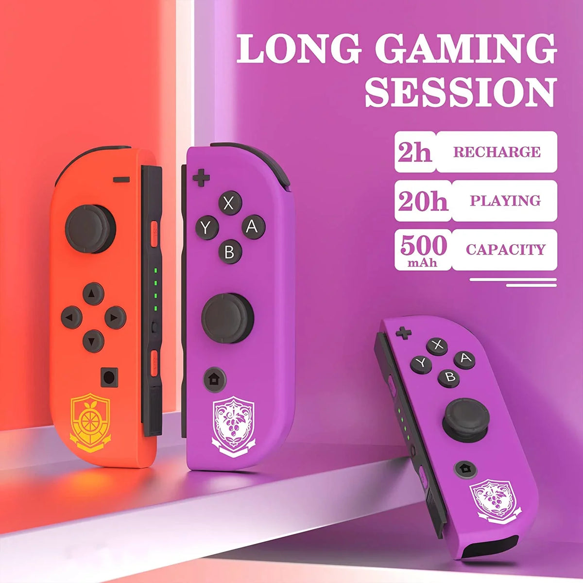 with Control Controllers,Compatible - Switch Switch Dual Nintendo Scarlet Controller,Support Violet Vibration/Wake-up/Motion