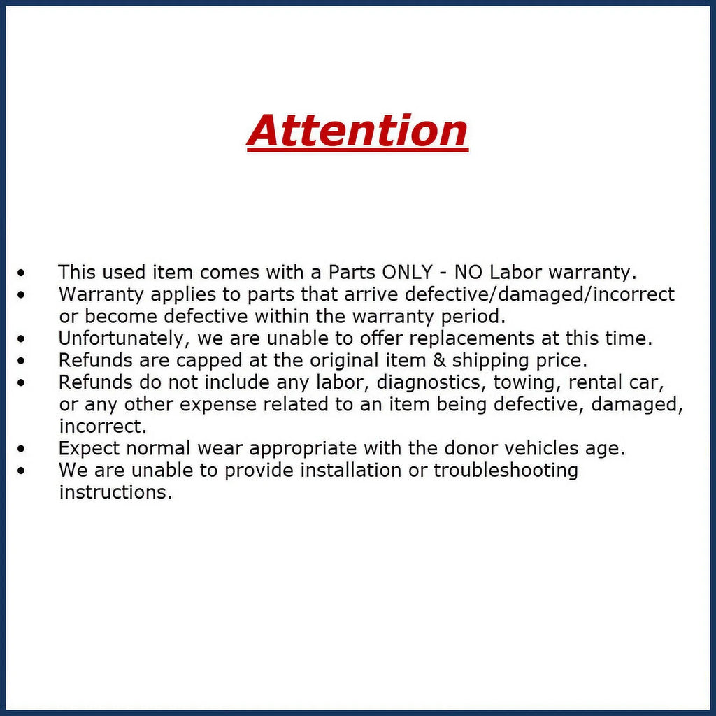 Pre-Owned GMC Camera (Good) OEM LKQ View Rear Sierra 1500 Denali Sierra Back Up 1500