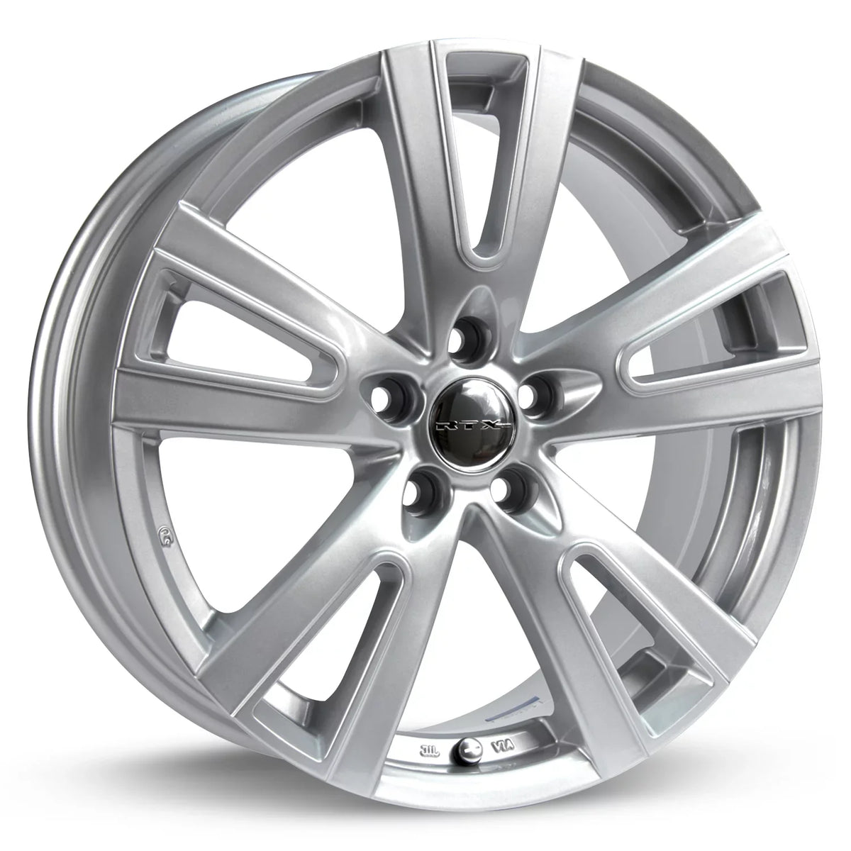 ET39 16x6.5 Trek 5x105 Silver RTX Wheel CB56.6