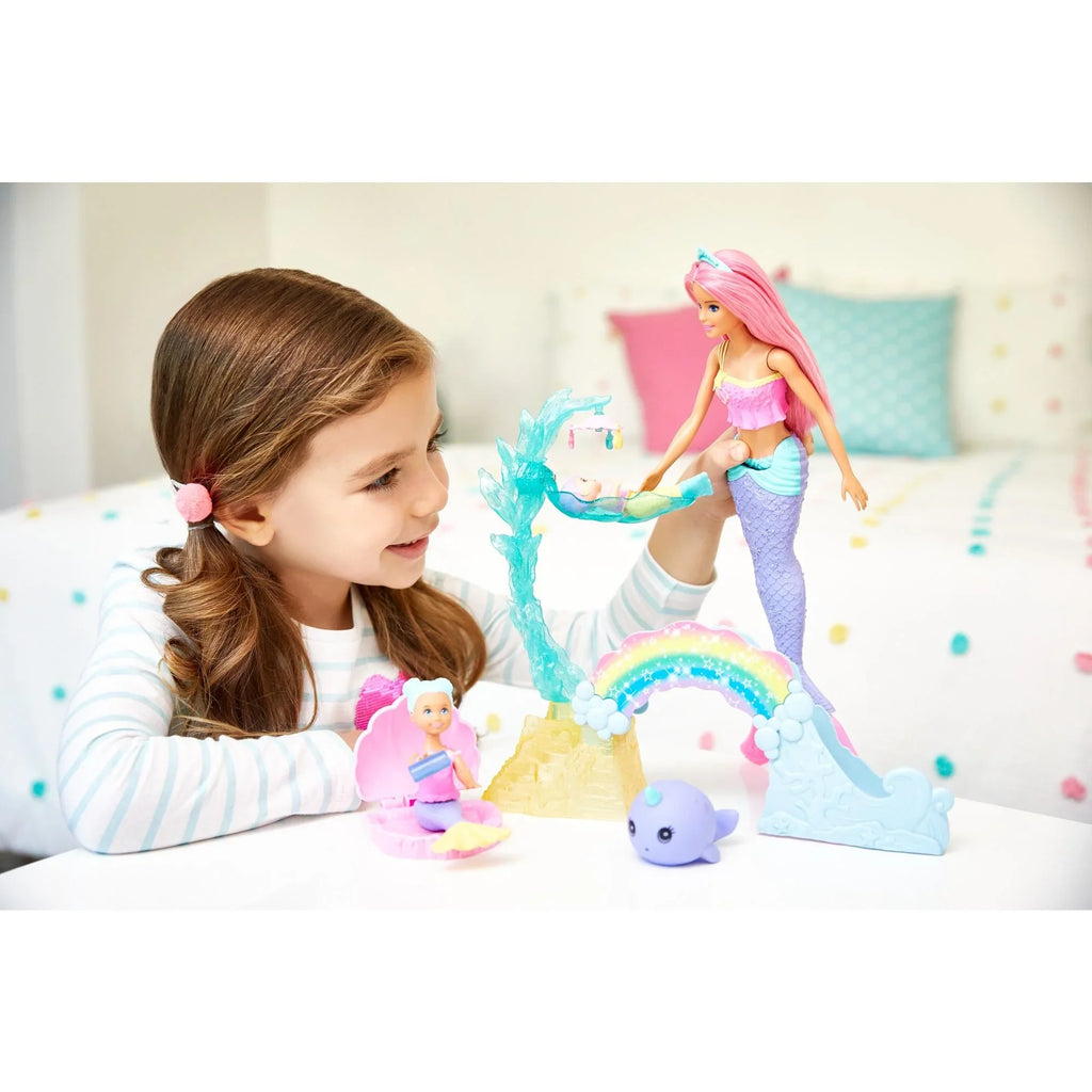 Merbaby Dreamtopia Barbie & Doll, Playset Mermaid Mertoddler