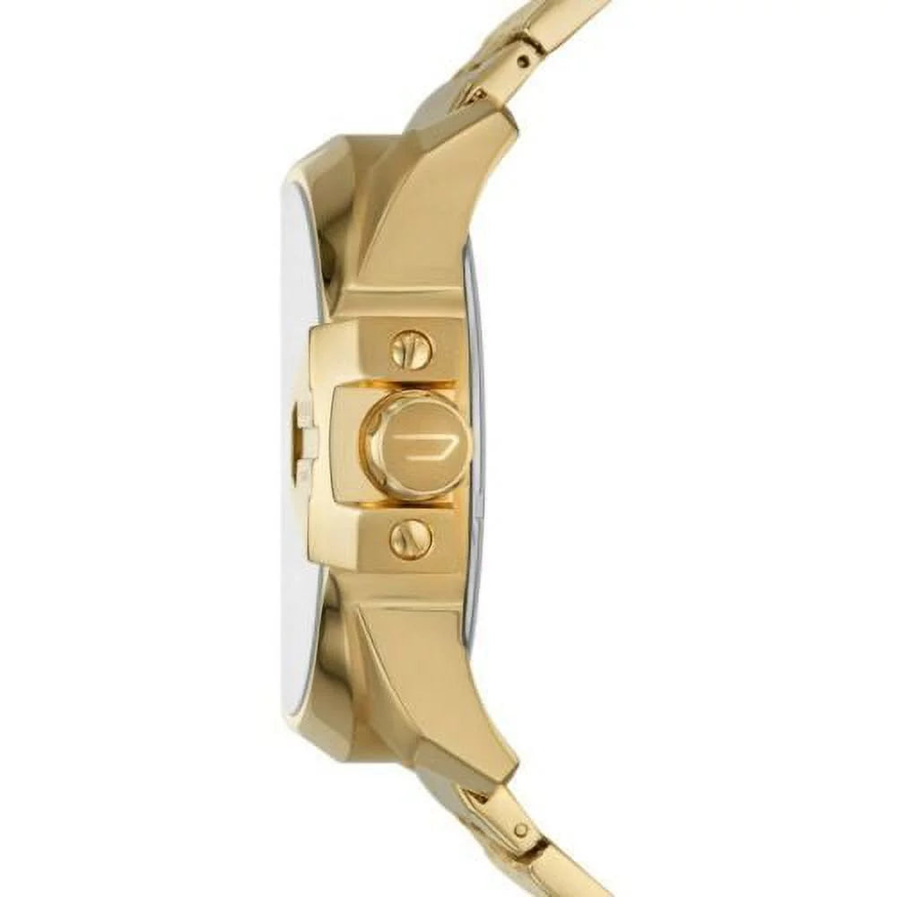 MEN'S DZ7447 WATCH TIME MULTI DIESEL STAINLESS GOLD UBER TONE CHIEF