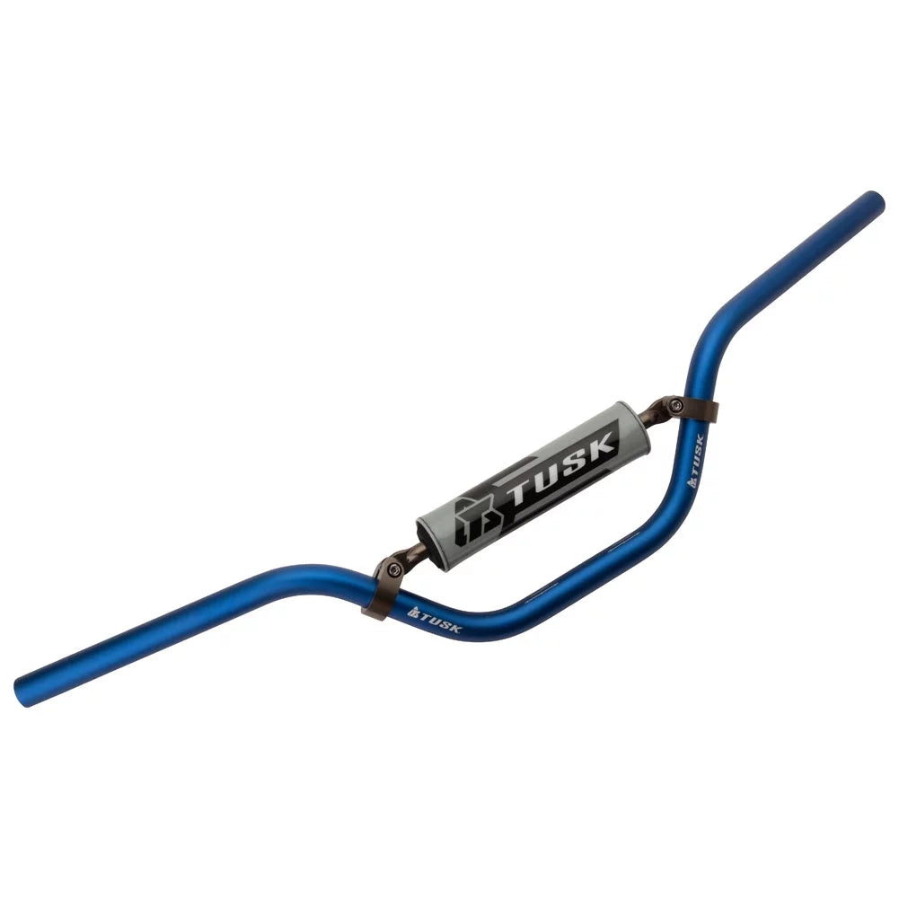 1997-2000 T-10 Bend Blue Mini Handlebar 7/8" For LEM LX2 Aluminum High Tusk