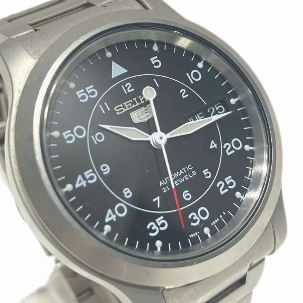 Men's JEWELS 7S26-02J0 Seiko5 Seiko (Good) 21 Automatic Pre-Owned Watch