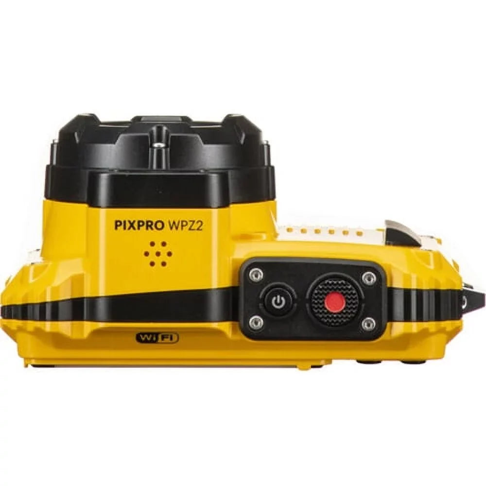 WPZ2 Optical 4X 2.7" Rugged Yellow PIXPRO Camera Digital 16MP Open Kodak Box LCD Full Zoom Video, Waterproof HD
